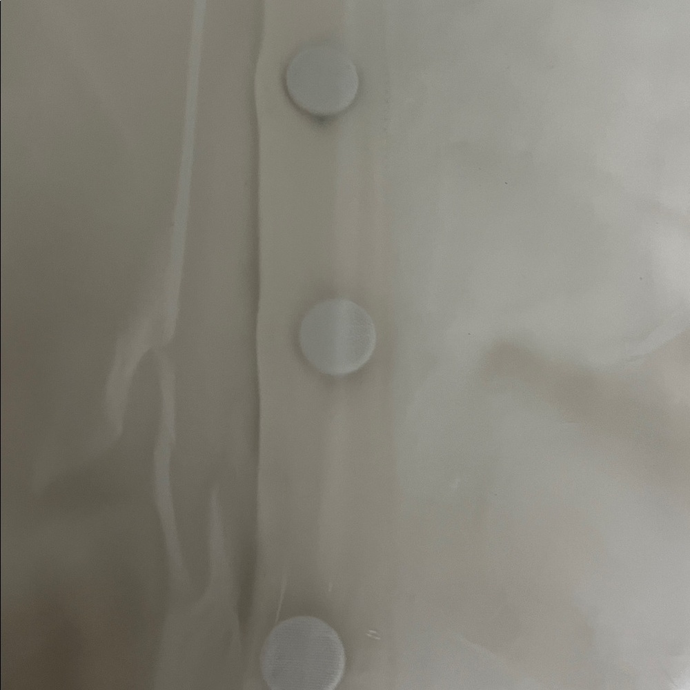 NWT Rumored Mayfair cream Button-Down midi Dress 2 - Picture 7 of 7